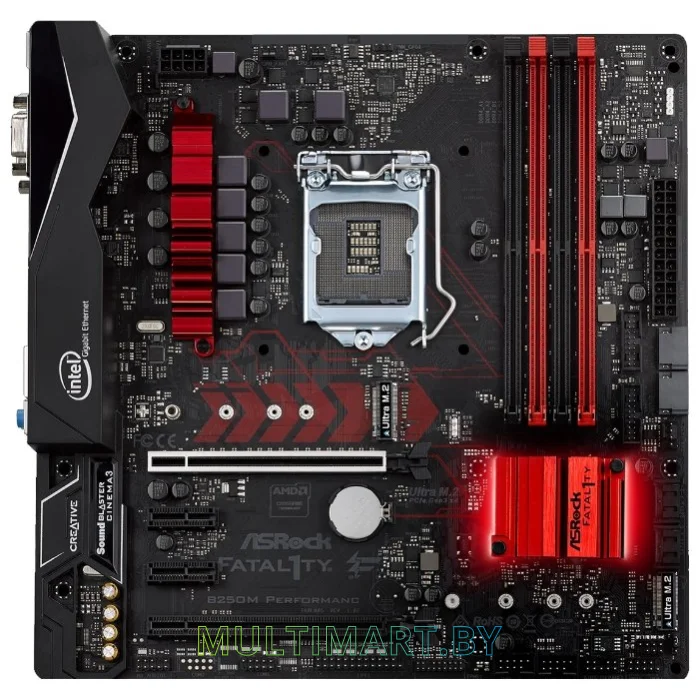 Материнская плата ASRock Fatal1ty B250M Performance